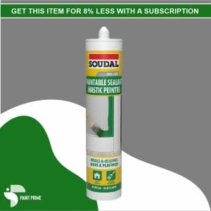 SOUDAL GAP FILLER: ALL WEATHER FLEX - WHITE 270ML